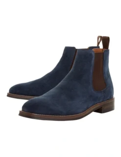 Dune London Cordial Boot In Navy -Myer Clothing Shop 939281320 4 720x928