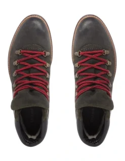 Dune London Content Boot In Khaki -Myer Clothing Shop 939281680 4 720x928