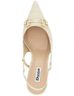 Dune London Click Slingbacks In Neutral -Myer Clothing Shop 939440800 4 720x928