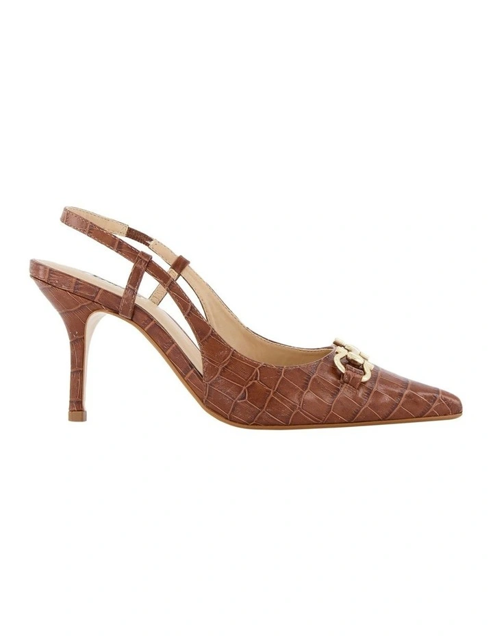 Dune London Click Slingbacks In Brown 1 Dune London Click Slingbacks In Brown