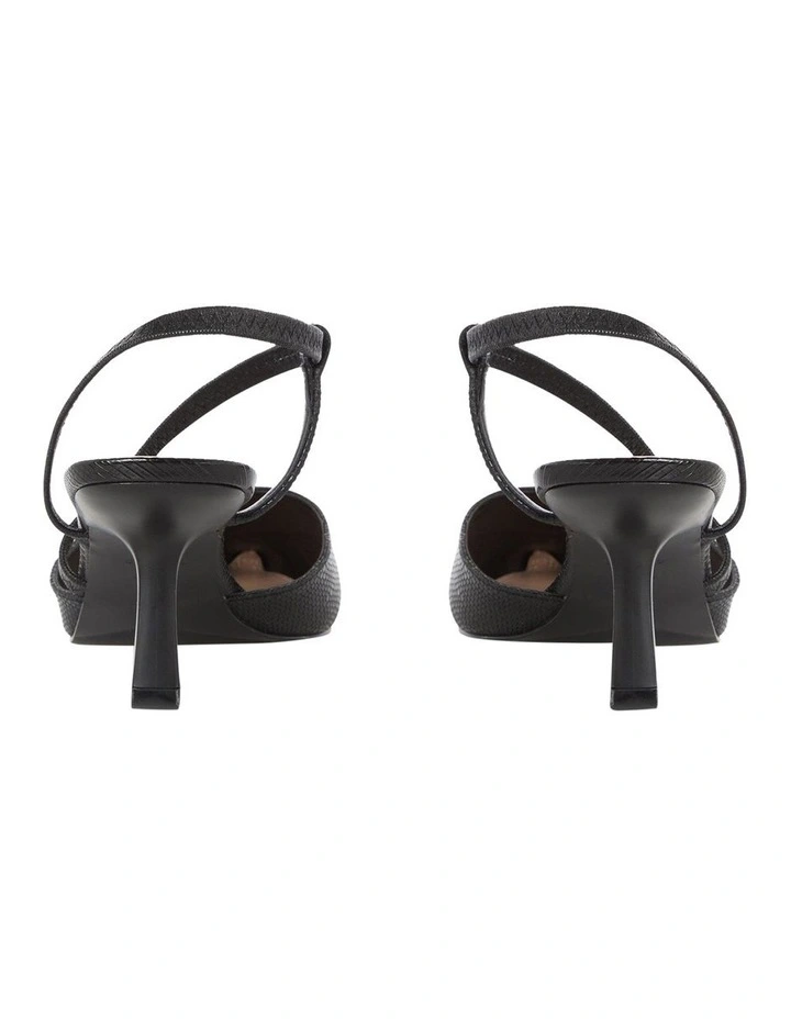 Dune London Colombia Court Shoe In Black 5 Dune London Colombia Court Shoe In Black - Image 5