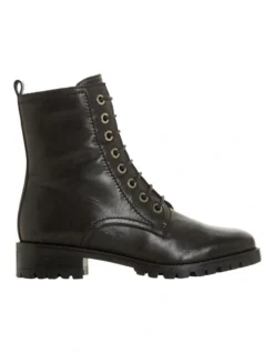 Dune London Prestone Boots In Black