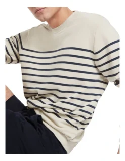 Sam Crew Neck Sweat In Ecru 7 Sam Crew Neck Sweat In Ecru -Myer Clothing Shop 939601090 4 720x928