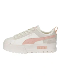 Puma Mayze Raw Muted Animal ShoeIn Pink -Myer Clothing Shop 939677590 3 1 720x928