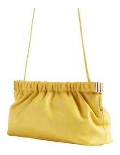 Gathered Leather Clutch 7 Gathered Leather Clutch -Myer Clothing Shop 939695230 939684970 3 720x928