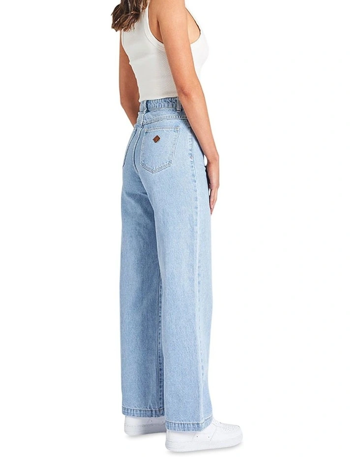 ABRAND JEANS A 94 High & Wide Jean In Blue 2 ABRAND JEANS A 94 High & Wide Jean In Blue - Image 2