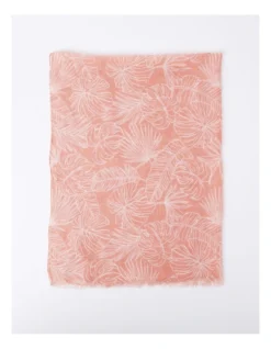 Basque Etched Palm Scarf In Blush -Myer Clothing Shop 940057660 5 720x928