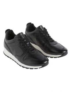 French Connection Max Leather Trainer -Myer Clothing Shop 940098700 3 720x928