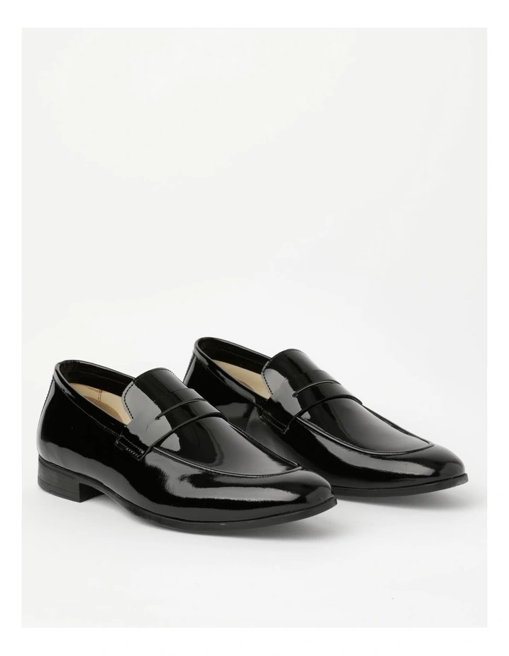 Alexei Penny Loafer In Black 2 Alexei Penny Loafer In Black - Image 2