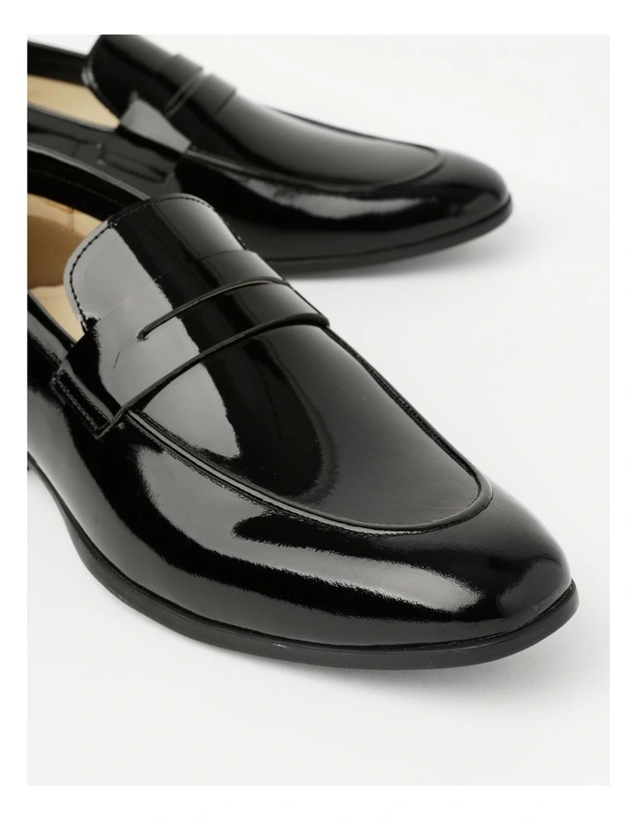 Alexei Penny Loafer In Black 5 Alexei Penny Loafer In Black - Image 5