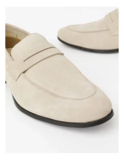 Austin Suede Loafer Loafer In Stone -Myer Clothing Shop 940221820 5 720x928