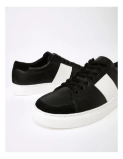 Marcus Cup Sole Sneaker In Black -Myer Clothing Shop 940222900 7 720x928