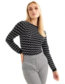 Cecile Jumper In Black -Myer Clothing Shop 940262590 4 720x928