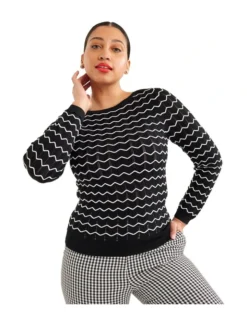 Cecile Jumper In Black -Myer Clothing Shop 940262590 7 720x928