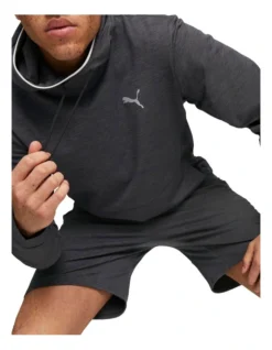 Puma Train Cloudspun Hoodie In Black