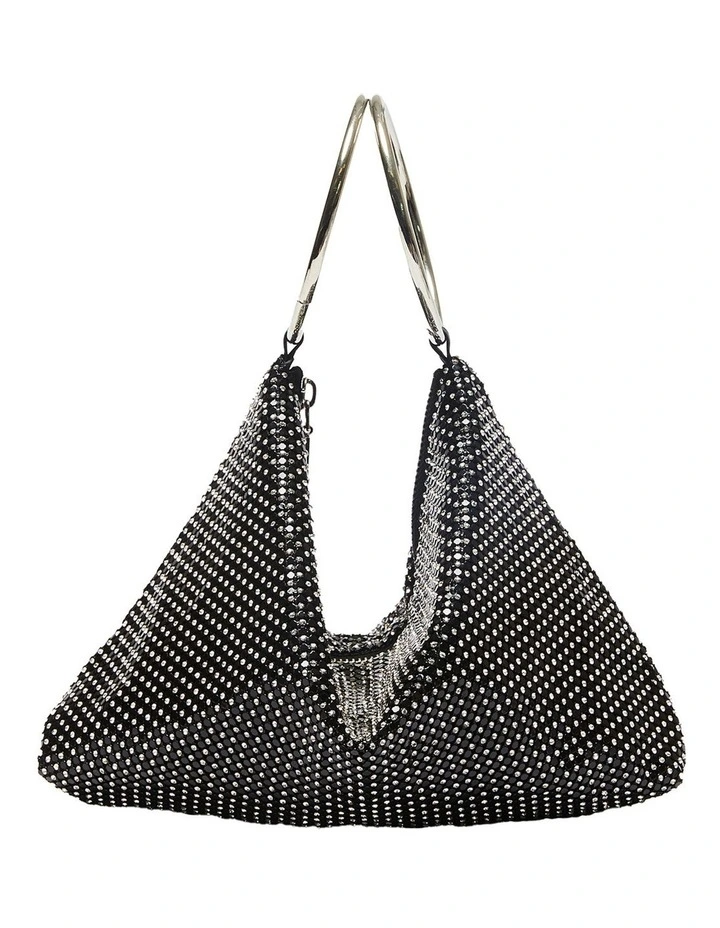 Lia Mesh Bag In Black 2 Lia Mesh Bag In Black - Image 2