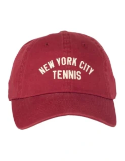 AMERICAN NEEDLE New York City Ball Park Cap In Red