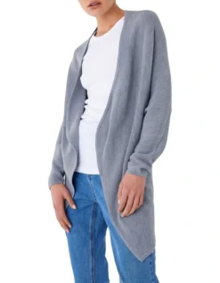 Merino Triangle Wrap In Grey Marle -Myer Clothing Shop 940590640 3 720x928
