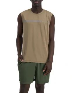 Champion Performance Micro Muscle Tank In Beige