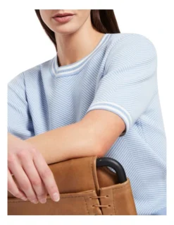 Maren Boxy Knit In Maya Blue -Myer Clothing Shop 941384350 4 720x928