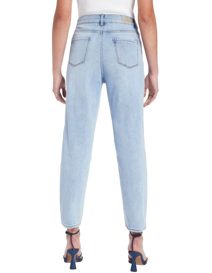 Girlfriend Jean In Light Wash 3 Girlfriend Jean In Light Wash - Image 3