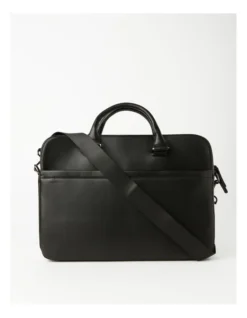 PU Laptop Bag In Black