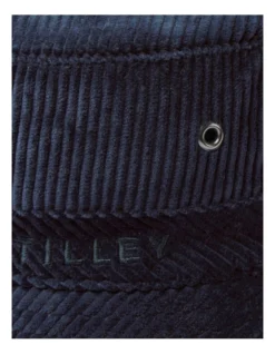 Tilley Italian Corduroy T1 Bucket Hat In Navy -Myer Clothing Shop 941536900 4 720x928