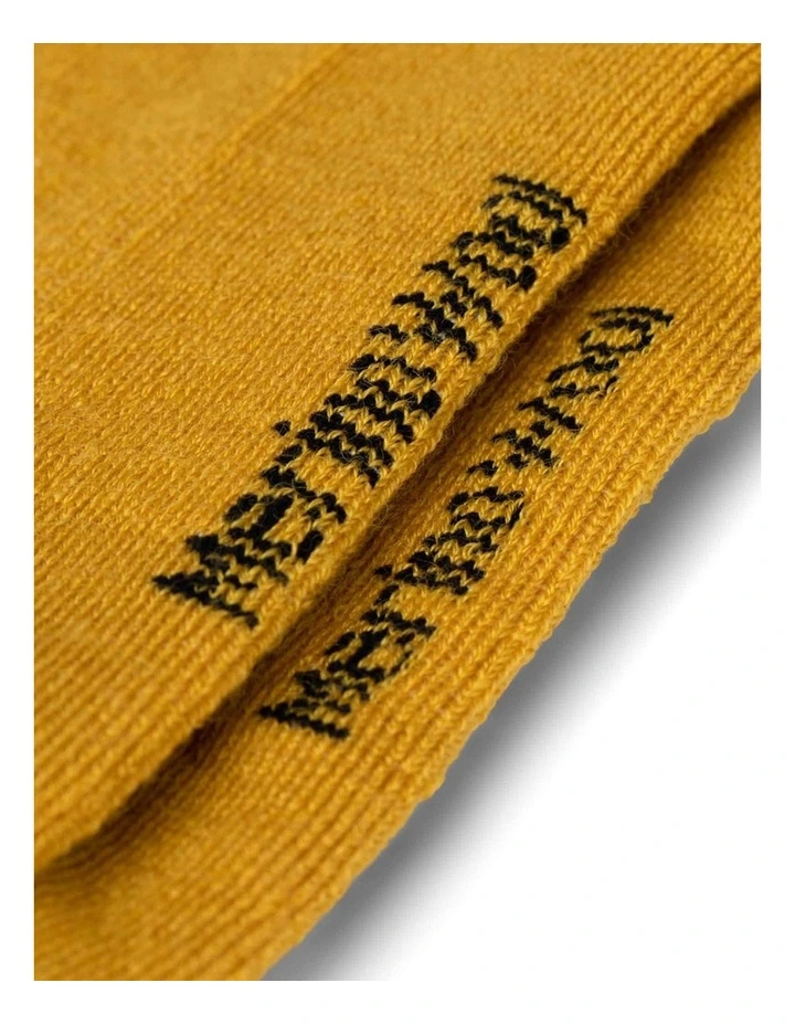Tilley Merino Outdoor Sock In Yellow 3 Tilley Merino Outdoor Sock In Yellow - Image 3