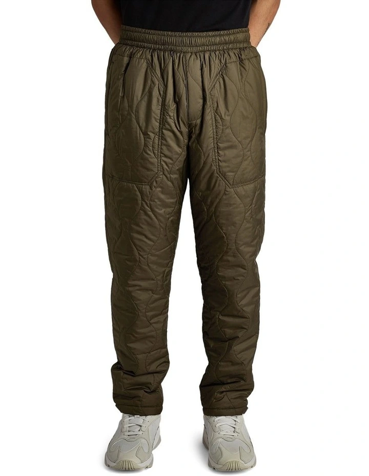 Tilley Quilted Jogger In Dark Khaki 1 Tilley Quilted Jogger In Dark Khaki