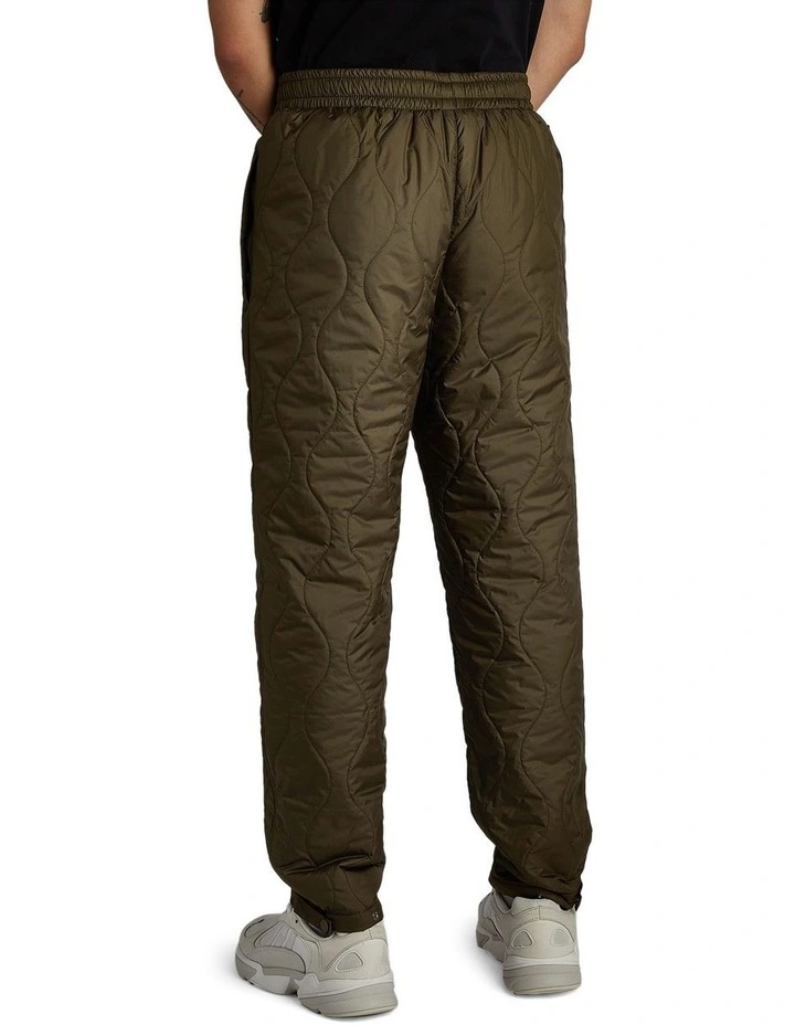 Tilley Quilted Jogger In Dark Khaki 2 Tilley Quilted Jogger In Dark Khaki - Image 2