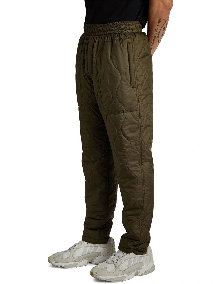 Tilley Quilted Jogger In Dark Khaki 3 Tilley Quilted Jogger In Dark Khaki - Image 3