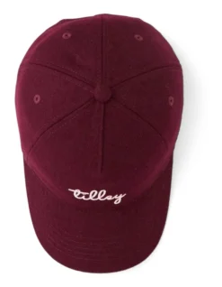 Tilley Wool Ball Cap In Burgundy -Myer Clothing Shop 941540590 3 720x928