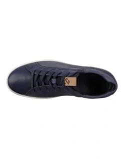ECCO Soft 7 Contrast Heel Sneakers In Navy 8 ECCO Soft 7 Contrast Heel Sneakers In Navy -Myer Clothing Shop 941553550 3 720x928