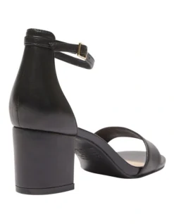 Harmony Sandals In Black Leather -Myer Clothing Shop 941555980 4 720x928