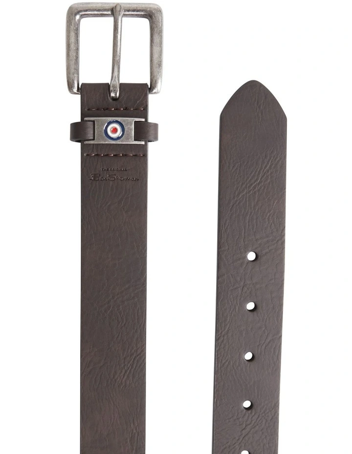 Ben Sherman Casual Belt In Brown 1 Ben Sherman Casual Belt In Brown