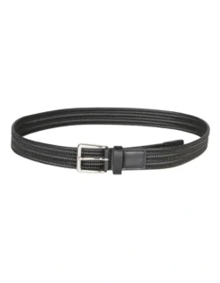 Van Heusen Woven Stretch Belt In Black 5 Van Heusen Woven Stretch Belt In Black -Myer Clothing Shop 941605480 3 720x928
