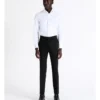 Slim Plain Trouser In Black