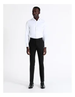 Slim Plain Trouser In Black