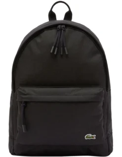Lacoste Neocroc Backpack In Black
