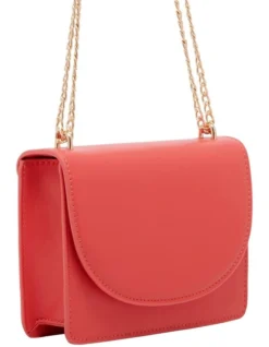 Emma Mini Shoulder Bag In Coral -Myer Clothing Shop 941733460 3 720x928