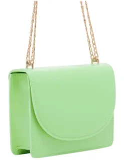 Emma Mini Shoulder Bag In Green -Myer Clothing Shop 941733550 3 720x928