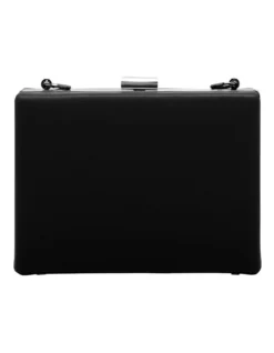 Re-Frame Clutch In Black