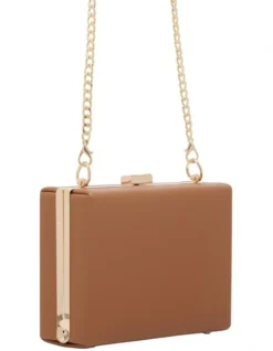 Re-Frame Clutch In Caramel Brown -Myer Clothing Shop 941735890 3 720x928