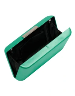 Sauci Hardcase Clutch In Green -Myer Clothing Shop 941736070 4 720x928