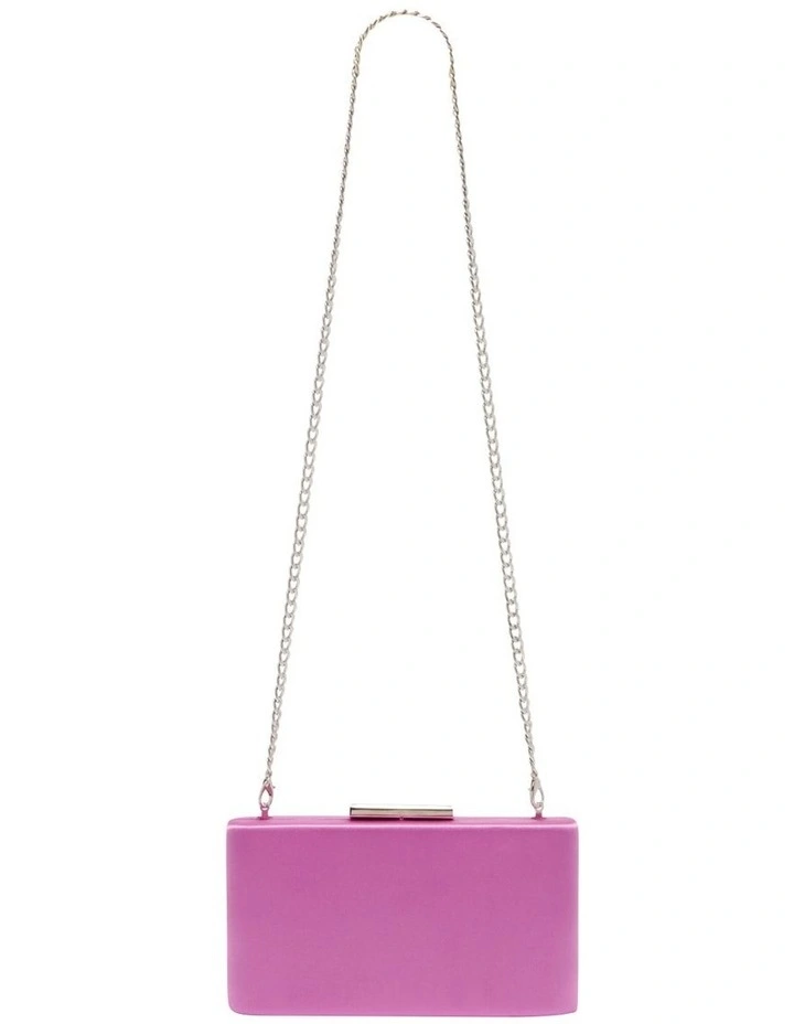 Sauci Hardcase Clutch In Magenta 2 Sauci Hardcase Clutch In Magenta - Image 2