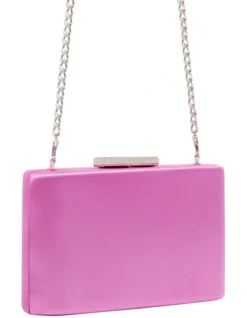 Sauci Hardcase Clutch In Magenta 6 Sauci Hardcase Clutch In Magenta -Myer Clothing Shop 941736160 3 720x928