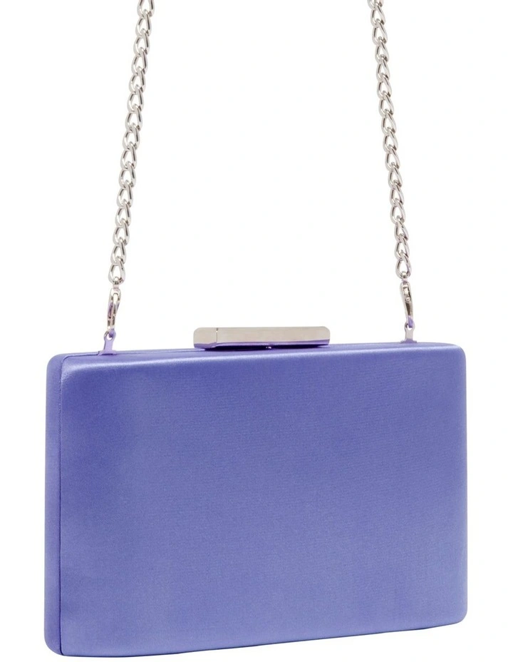 Sauci Hardcase Clutch In Blue 3 Sauci Hardcase Clutch In Blue - Image 3