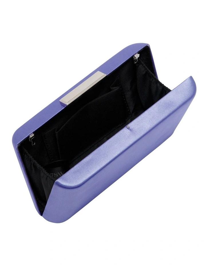 Sauci Hardcase Clutch In Blue 4 Sauci Hardcase Clutch In Blue - Image 4