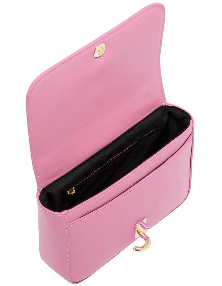 Teeya Crossbody Bag In Pink 4 Teeya Crossbody Bag In Pink - Image 4
