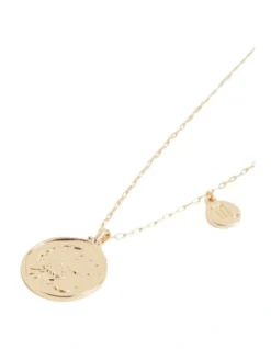 Scorpio Zodiac Necklace In Gold -Myer Clothing Shop 941754970 3 720x928